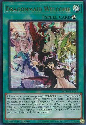 Image of Dragonmaid Welcome (BLMM-EN066) - Battles of Legend: Monster Mayhem 1st Edition