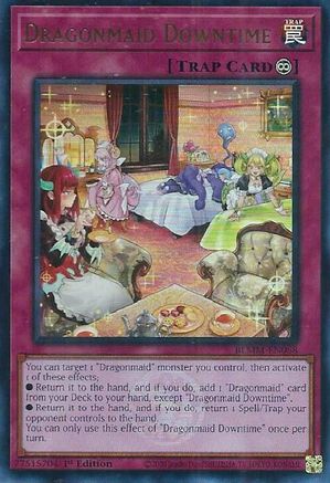 Image of Dragonmaid Downtime (BLMM-EN068) - Battles of Legend: Monster Mayhem 1st Edition