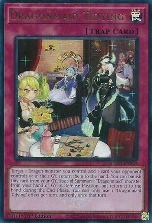 Image of Dragonmaid Tidying (BLMM-EN069) - Battles of Legend: Monster Mayhem 1st Edition