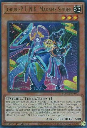 Image of Joruri-P.U.N.K. Madame Spider (BLMM-EN072) - Battles of Legend: Monster Mayhem 1st Edition