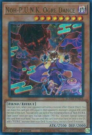 Image of Noh-P.U.N.K. Ogre Dance (BLMM-EN075) - Battles of Legend: Monster Mayhem 1st Edition