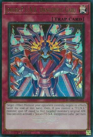 Image of Joruri-P.U.N.K. Dangerous Gabu (BLMM-EN081) - Battles of Legend: Monster Mayhem 1st Edition