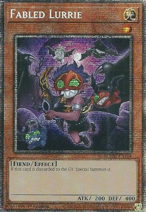 Image of Fabled Lurrie (Starlight Rare) (BLMM-EN104) - Battles of Legend: Monster Mayhem 1st Edition