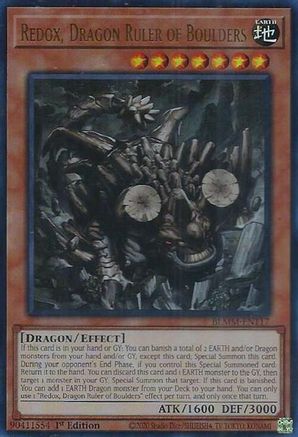 Image of Redox, Dragon Ruler of Boulders (BLMM-EN117) - Battles of Legend: Monster Mayhem 1st Edition