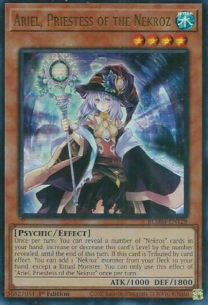 Image of Ariel, Priestess of the Nekroz (BLMM-EN128) - Battles of Legend: Monster Mayhem 1st Edition