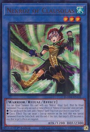 Image of Nekroz of Clausolas (BLMM-EN131) - Battles of Legend: Monster Mayhem 1st Edition