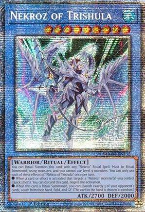 Image of Nekroz of Trishula (Starlight Rare) (BLMM-EN132) - Battles of Legend: Monster Mayhem 1st Edition