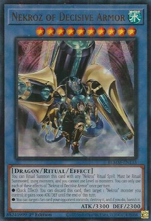 Image of Nekroz of Decisive Armor (BLMM-EN133) - Battles of Legend: Monster Mayhem 1st Edition