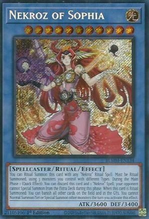 Image of Nekroz of Sophia (BLMM-EN134) - Battles of Legend: Monster Mayhem 1st Edition