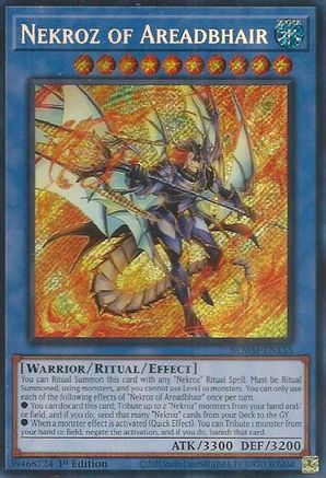 Image of Nekroz of Areadbhair (BLMM-EN135) - Battles of Legend: Monster Mayhem 1st Edition