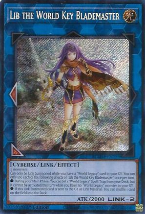 Image of Lib the World Key Blademaster (BLMM-EN159) - Battles of Legend: Monster Mayhem 1st Edition