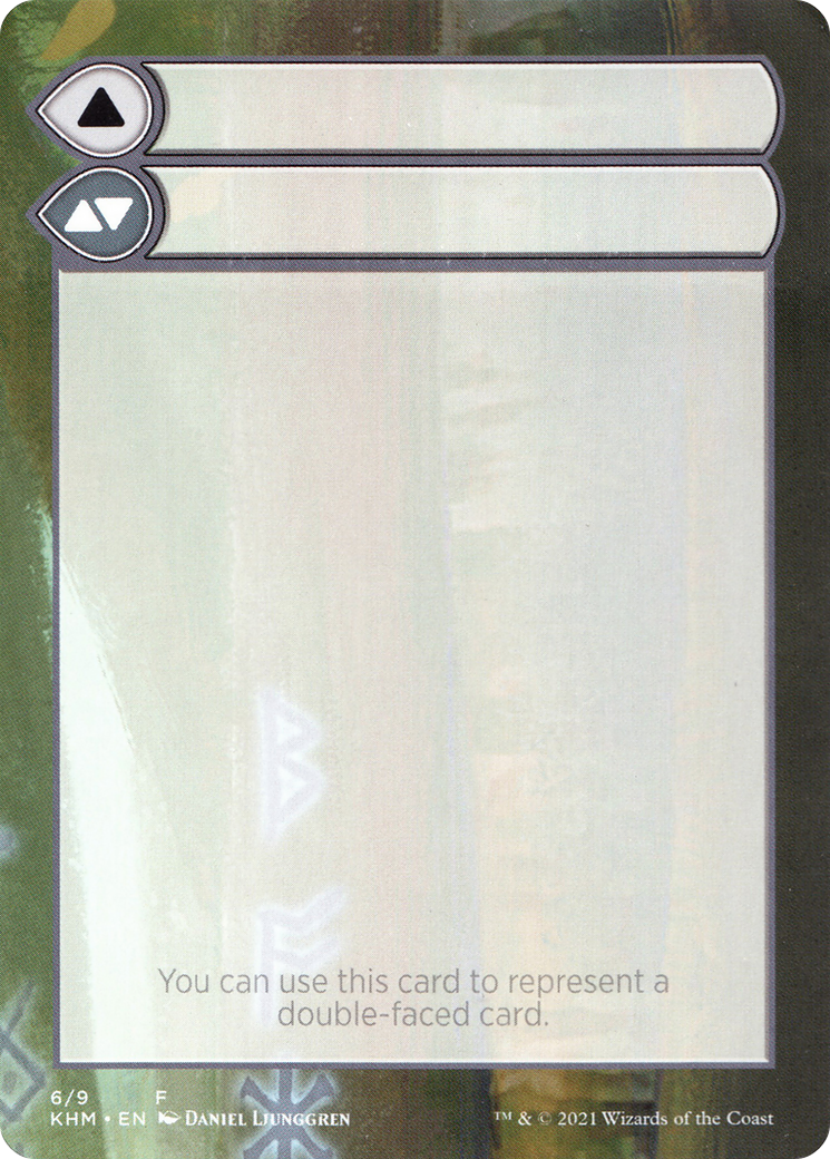 Image of Double-Faced Substitute Card (SKHM-006) - Kaldheim Substitute Cards (Borderless)