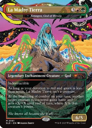 Image of La Madre Tierra - Xenagos, God of Revels (SLD-2061) - Secret Lair Drop Series