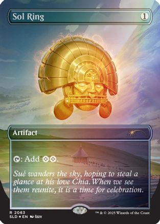 Image of Sol Ring (2063) (Rainbow Foil) (SLD-2063) - Secret Lair Drop Series Foil