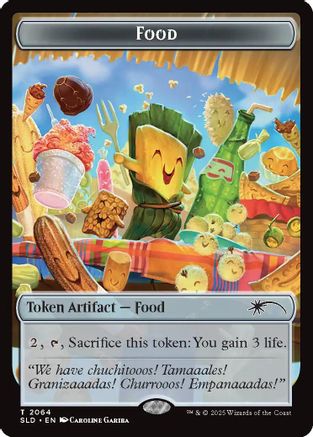 Image of Food Token (2064) (SLD-2064) - Secret Lair Drop Series