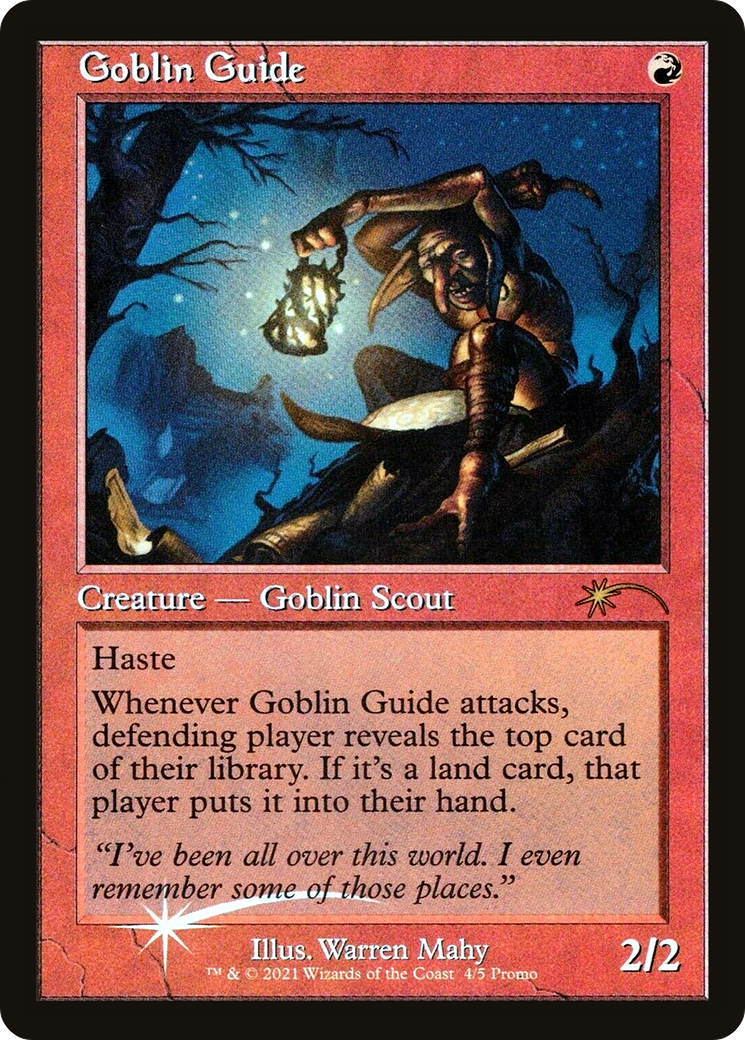 Image of Goblin Guide (Retro Frame) (WPN-004) - Love Your LGS 2021 Foil