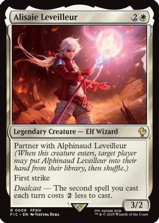 Image of Alisaie Leveilleur (Surge Foil) (FIC-009) - Commander: FINAL FANTASY Foil