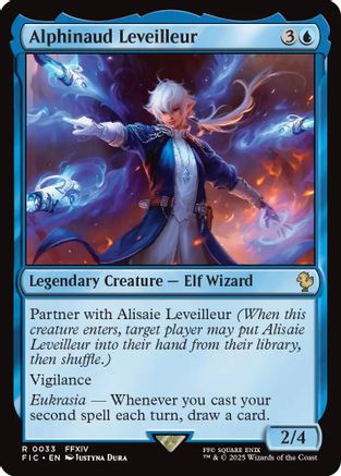 Image of Alphinaud Leveilleur (Surge Foil) (FIC-033) - Commander: FINAL FANTASY Foil