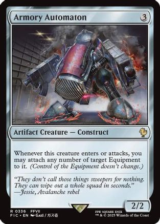 Image of Armory Automaton (Surge Foil) (FIC-336) - Commander: FINAL FANTASY Foil