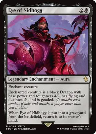 Image of Eye of Nidhogg (Surge Foil) (FIC-044) - Commander: FINAL FANTASY Foil
