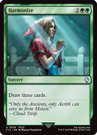 Image of Harmonize (Surge Foil) (FIC-308) - Commander: FINAL FANTASY Foil