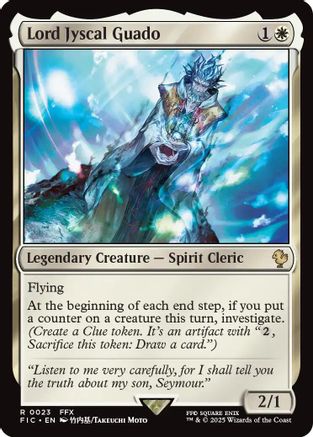 Image of Lord Jyscal Guado (Surge Foil) (FIC-023) - Commander: FINAL FANTASY Foil