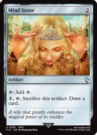 Image of Mind Stone (Surge Foil) (FIC-353) - Commander: FINAL FANTASY Foil