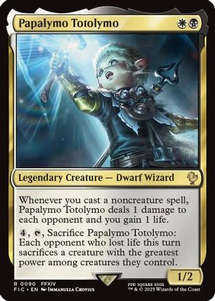 Image of Papalymo Totolymo (Surge Foil) (FIC-090) - Commander: FINAL FANTASY Foil