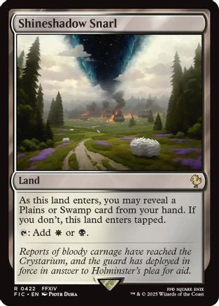 Image of Shineshadow Snarl (Surge Foil) (FIC-422) - Commander: FINAL FANTASY Foil