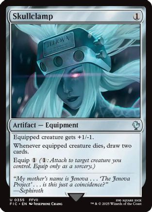 Image of Skullclamp (Surge Foil) (FIC-355) - Commander: FINAL FANTASY Foil