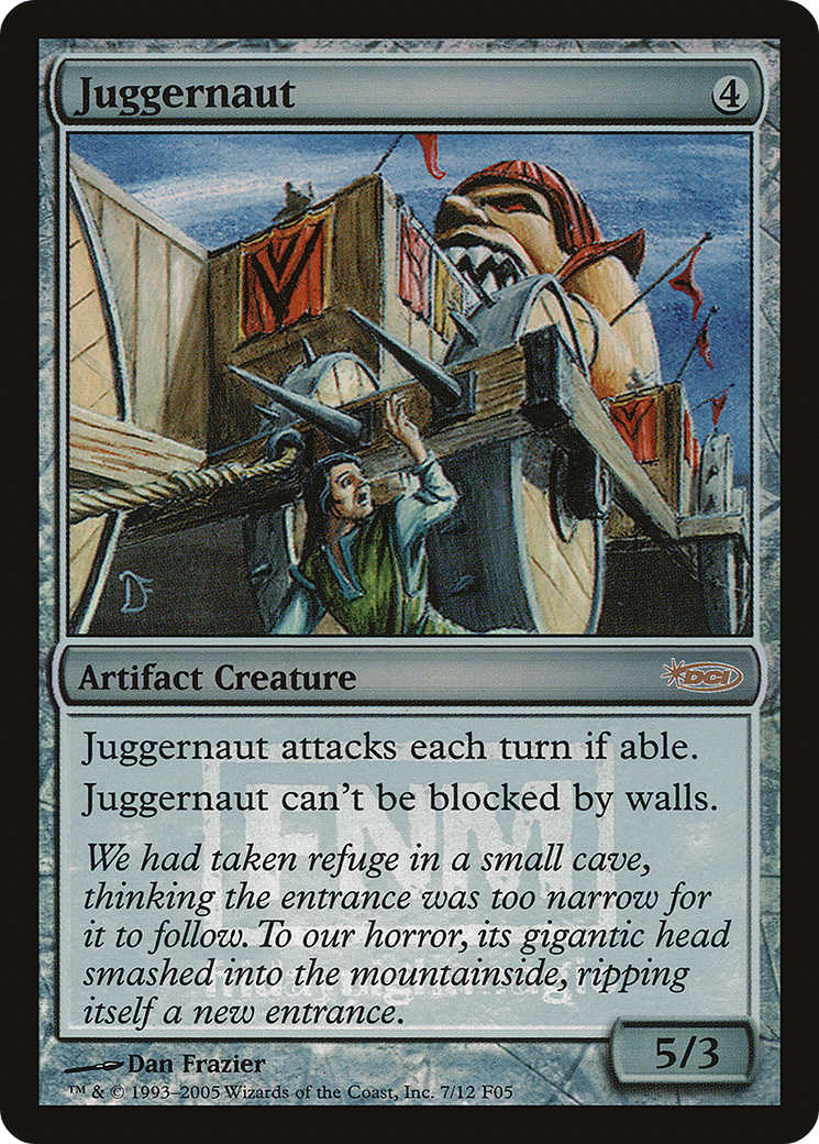 Image of Juggernaut (FNM-007) - Friday Night Magic 2005 Foil