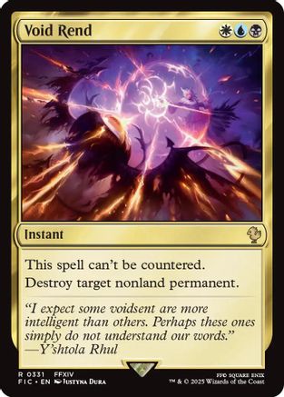 Image of Void Rend (Surge Foil) (FIC-331) - Commander: FINAL FANTASY Foil