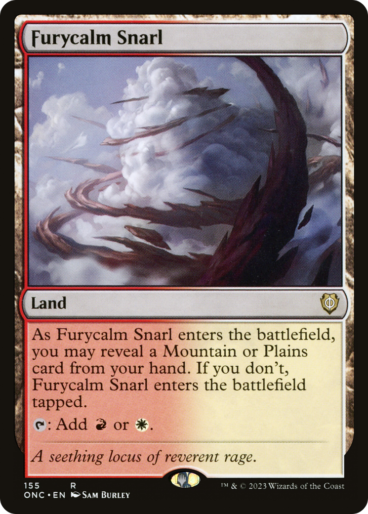 Image of Furycalm Snarl (ONC-155) - Phyrexia: All Will Be One Commander