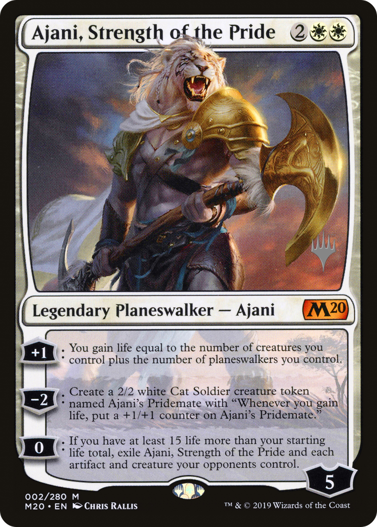 Image of Ajani, Strength of the Pride (PPM20-002) - Core Set 2020 Promos
