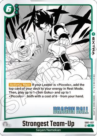 Image of Strongest Team-Up (SB01-027) - Manga Booster 01