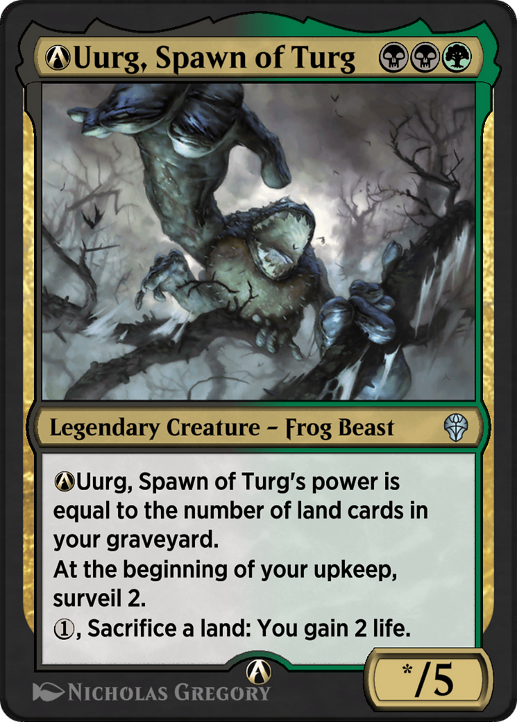 Image of A-Uurg, Spawn of Turg (DMU-A-225) - Dominaria United
