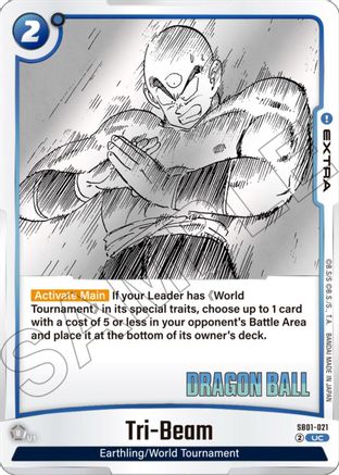 Image of Tri-Beam (SB01-021) - Manga Booster 01