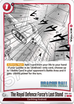 Image of The Royal Defence Force's Last Stand (SB01-014) - Manga Booster 01