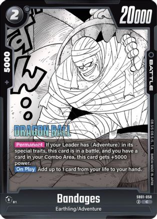 Image of Bandages (SB01-058) - Manga Booster 01