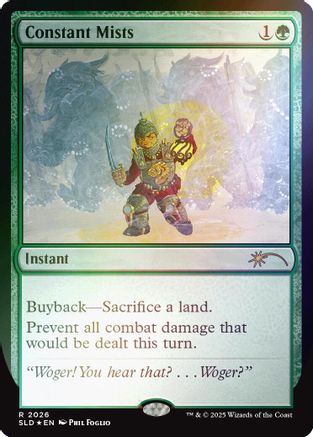 Image of Constant Mists (2026) (Rainbow Foil) (SLD-2026) - Secret Lair Drop Series Foil