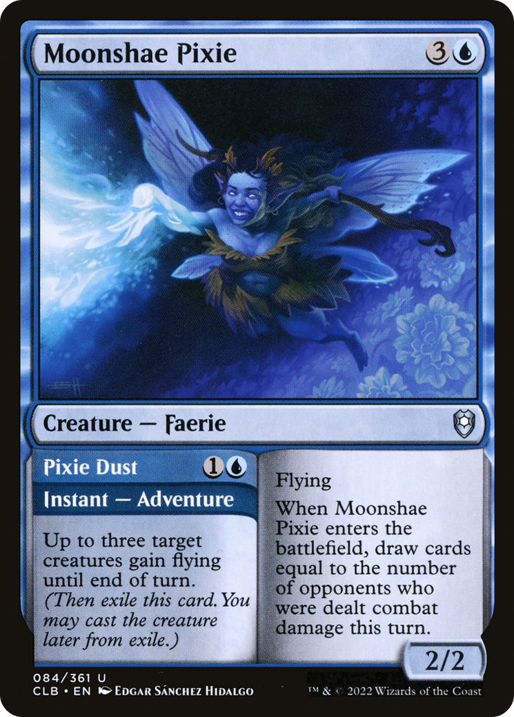 Image of Moonshae Pixie (CLB-084) - Commander Legends: Battle for Baldur's Gate