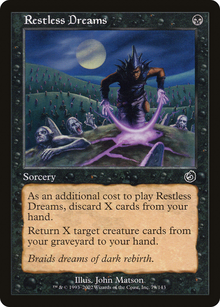 Image of Restless Dreams (TOR-079) - Torment Foil