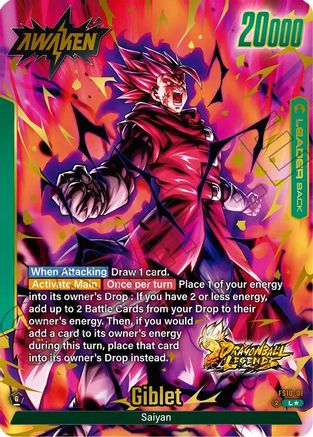 Image of Giblet - FS10-01 (Bonus Pack Alternate Art) (FS10-01) - Starter Deck 10 Giblet Holofoil