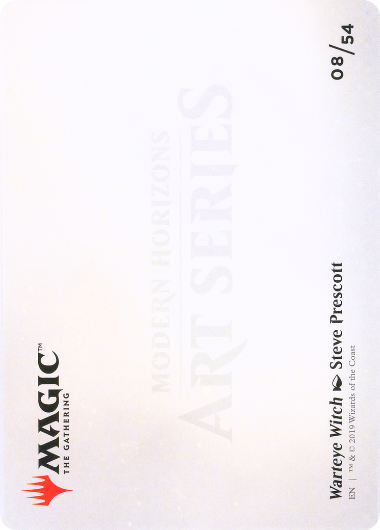 Image of Warteye Witch // Warteye Witch (AMH1-008) - Modern Horizons Art Series (Borderless)