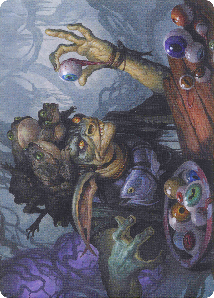 Image of Warteye Witch // Warteye Witch (AMH1-008) - Modern Horizons Art Series (Borderless)