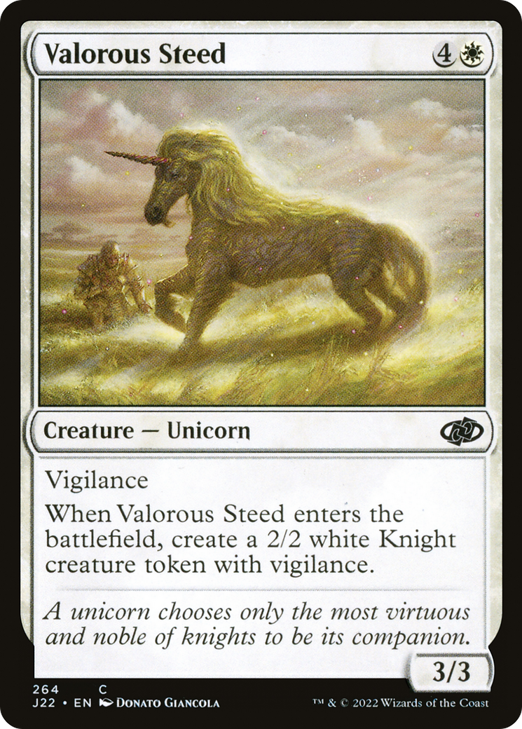 Image of Valorous Steed (J22-264) - Jumpstart 2022