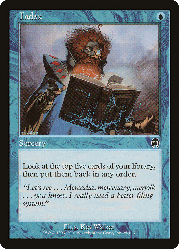 Image of Index (APC-025) - Apocalypse Foil