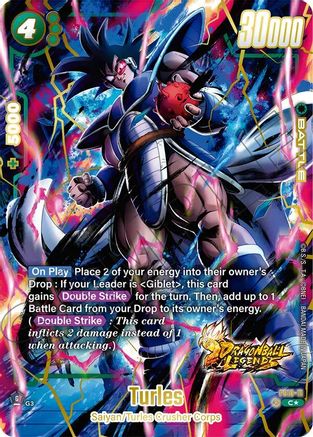 Image of Turtles (Bonus Pack Alternate Art) (FS10-11) - Starter Deck 10 Giblet Holofoil
