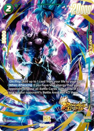 Image of Hit (Bonus Pack Alternate Art) (FS10-12) - Starter Deck 10 Giblet Holofoil