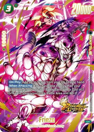 Image of Frieza (Bonus Pack Alternate Art) (FS10-13) - Starter Deck 10 Giblet Holofoil